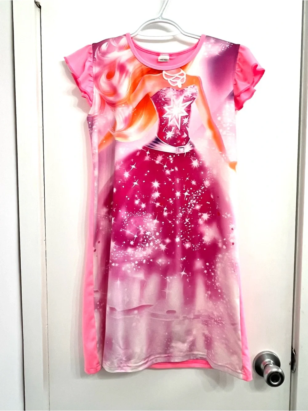 Girls Princess Mermaid Nightgown Pajama Dress Set of 3 11yr-12yr